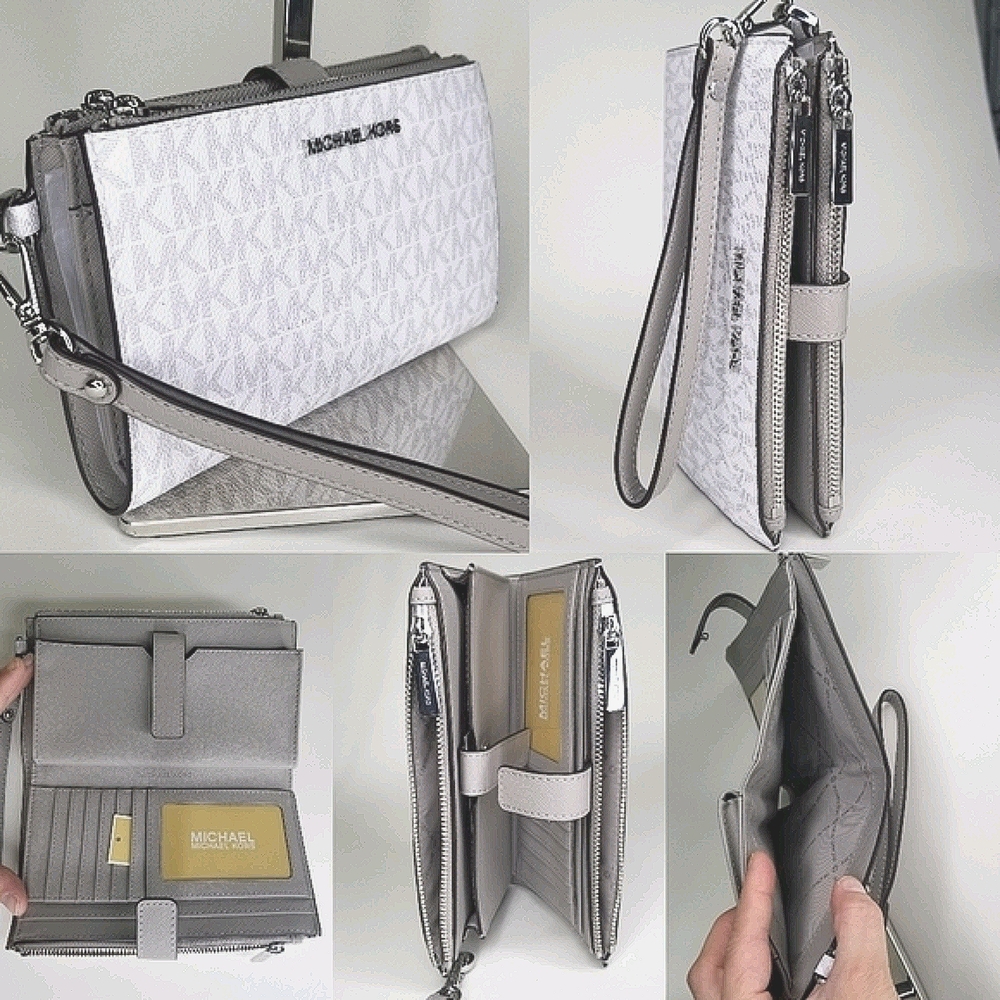 2 pcs Michael Kors Backpack + Wristlet wallet only - Picture 5 of 11
